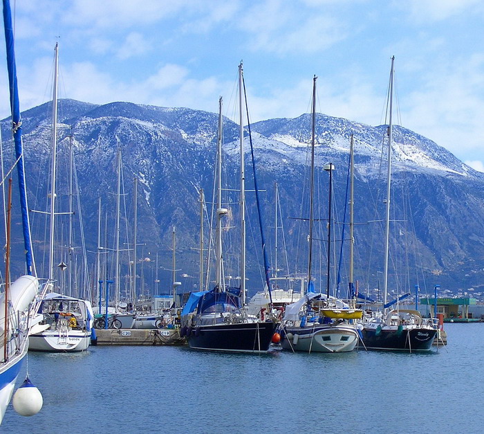 Kalamata's marina