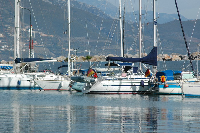 Kalamata's marina