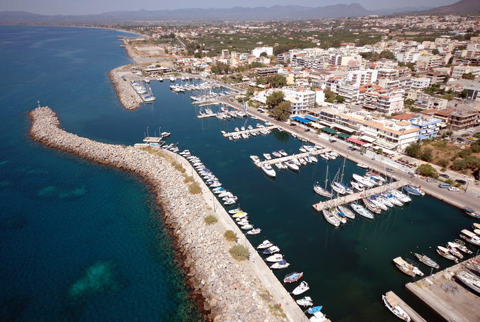 Kalamata's marina