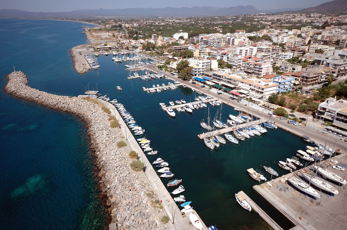 Kalamata's marina