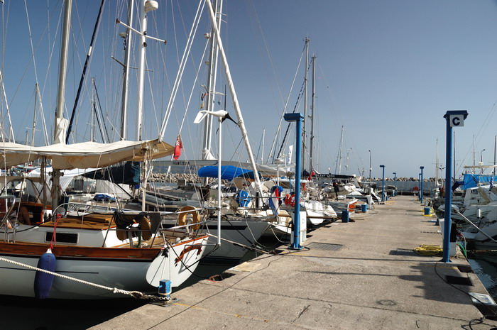 Kalamata's marina